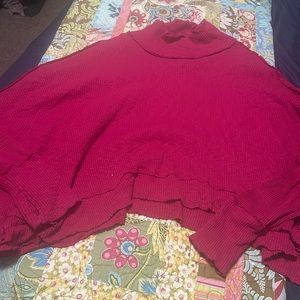 Mock‎ neck Dolman top